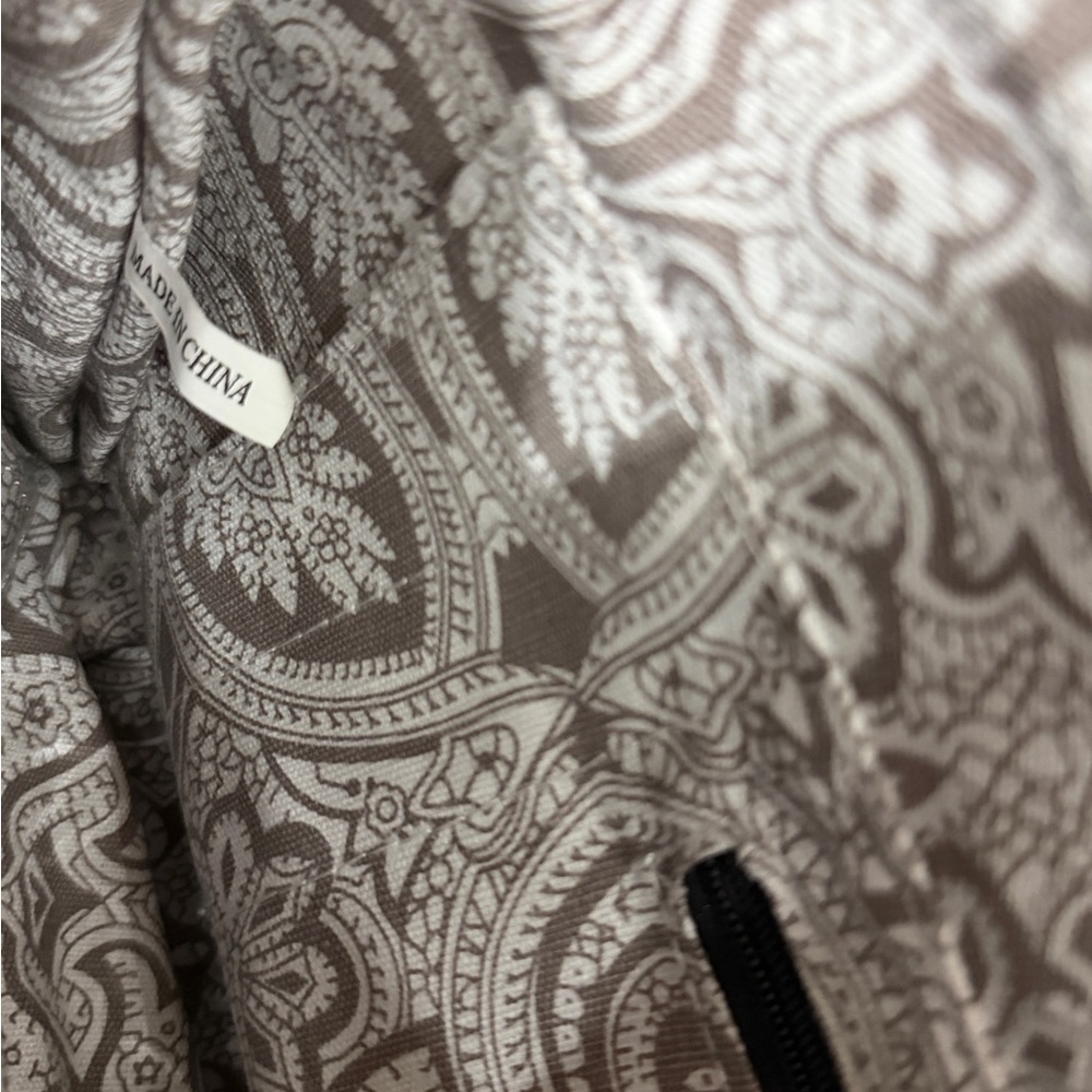 Black Patterned Shoulder Bag - Picture 4 of 9